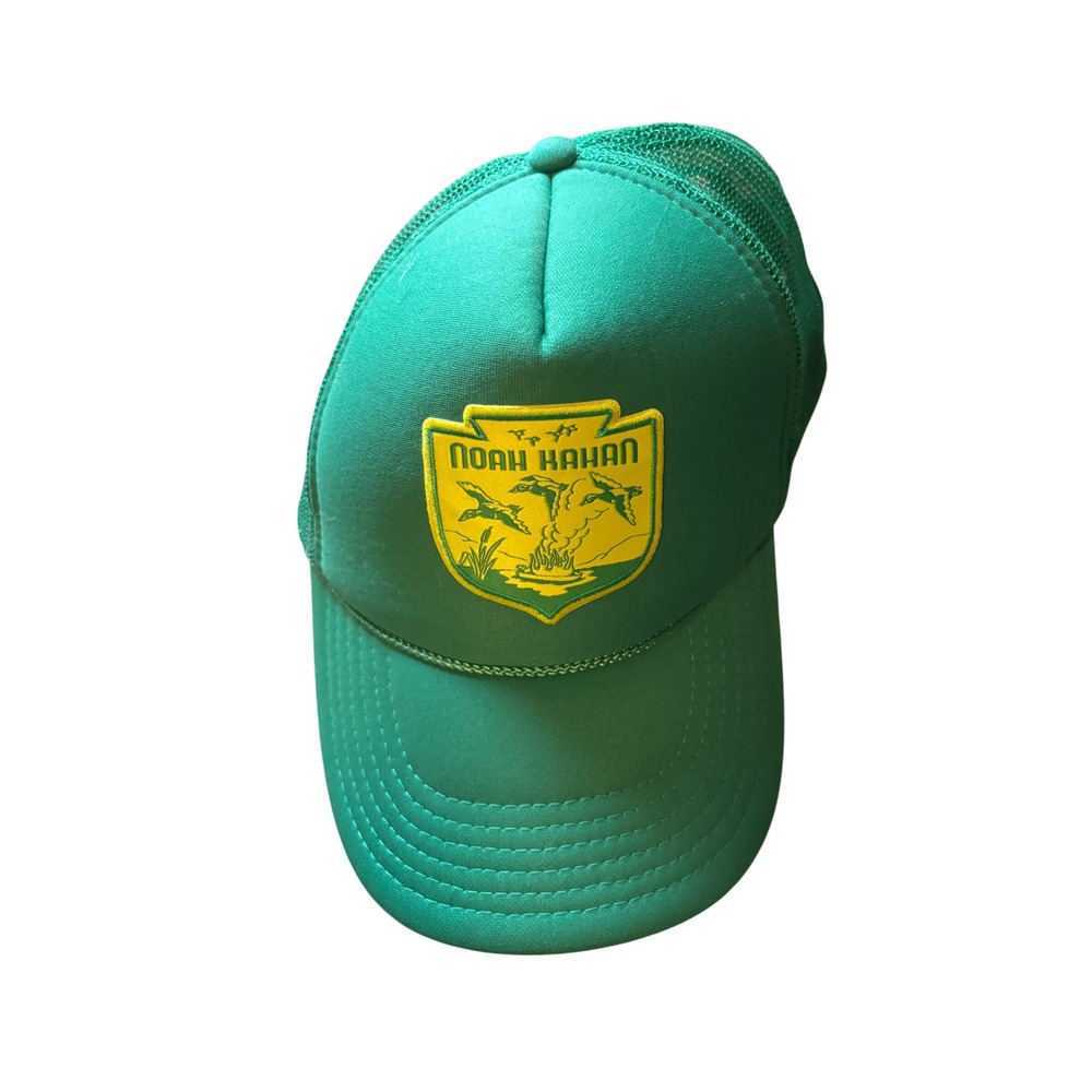Noah Kahan Green Trucker Hat Snapback Otto Foam Mesh Tour Merchandise Cap